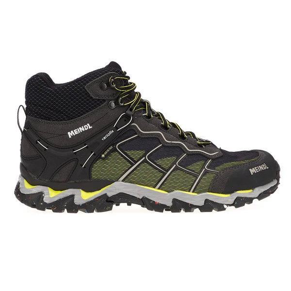 Meindl HOUSTON MID GTX Herren Wanderstiefel LEMON/GRAPHIT 3 Meindl HOUSTON MID GTX Herren Wanderstiefel LEMON/GRAPHIT
