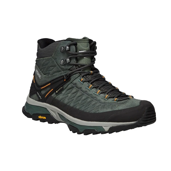 Meindl TOP TRAIL MID GTX Herren Wanderstiefel LODEN/ORANGE 4 Meindl TOP TRAIL MID GTX Herren Wanderstiefel LODEN/ORANGE – Bild 2